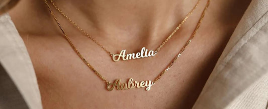 Personalized Custom Jewelry for an Unforgettable Look  Custom Name Necklace: Unleash Your Unique Style
