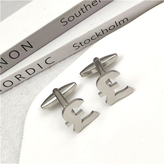 Boutons de manchette Pound Money Currency