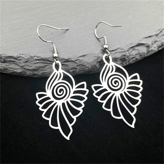 Boucles d'oreilles abstraites mignonnes