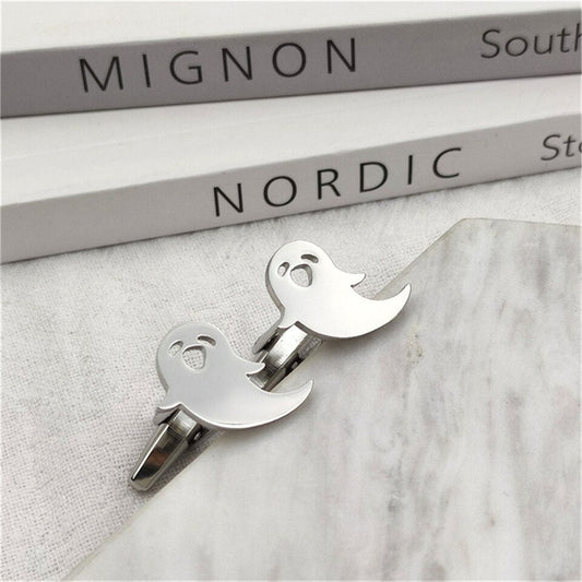 Ghost Cufflinks - 4 / Silver