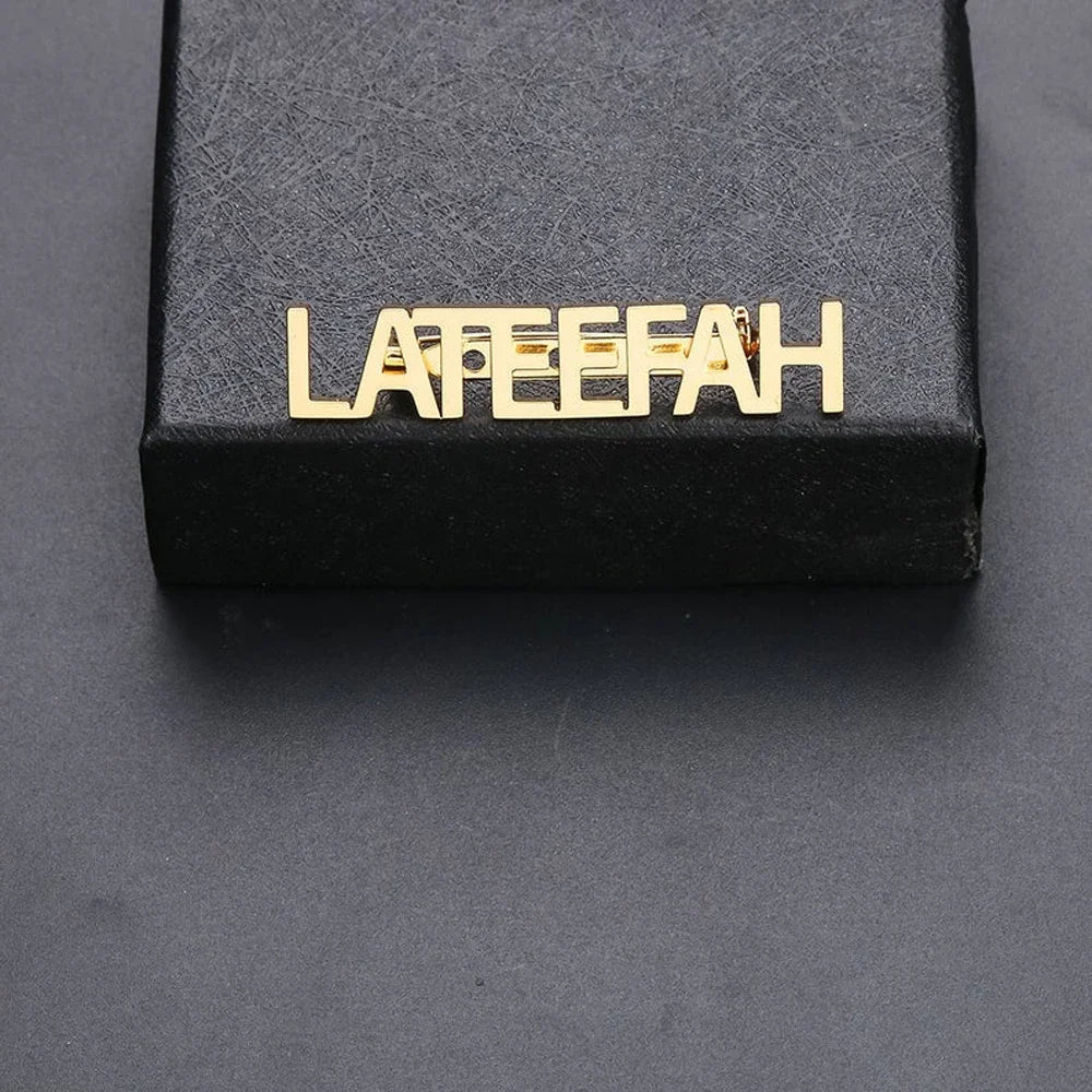 Personalized Name or Letters Brooch