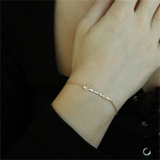Bracelet prénom délicat
