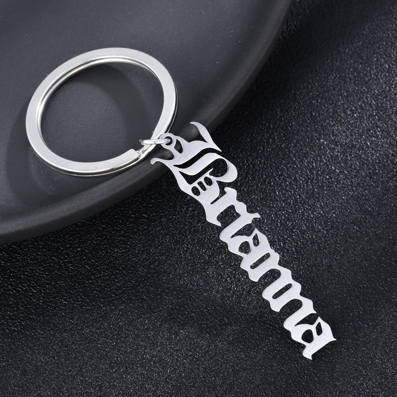 Personalized Custom Name Keychain - Custom Keychain