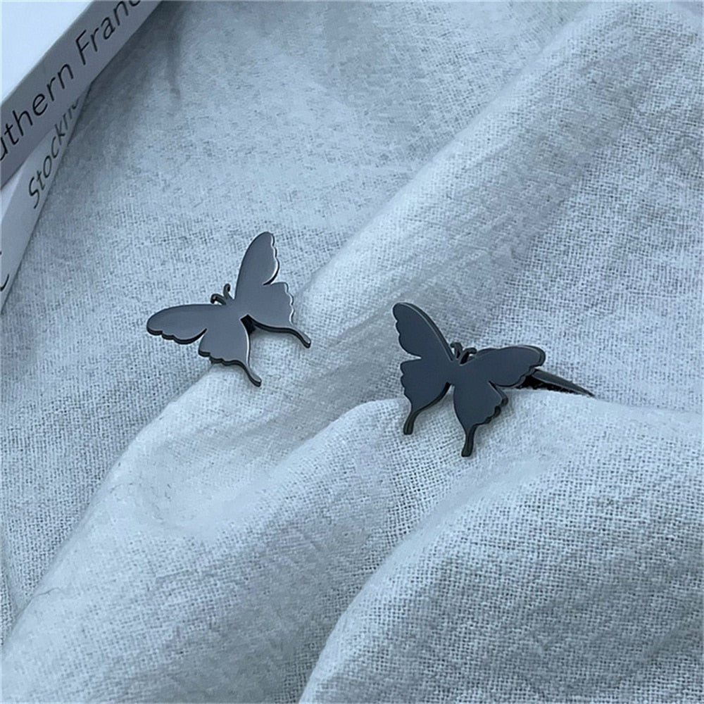 Butterfly Cufflinks - Black