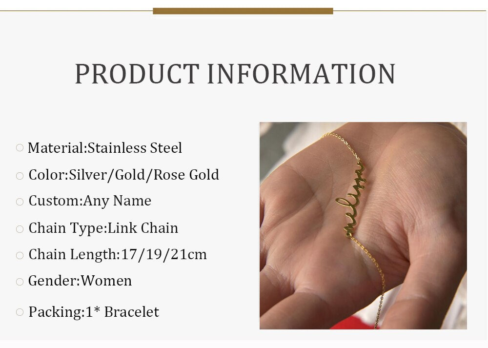 Custom Name Bracelet - Bracelet