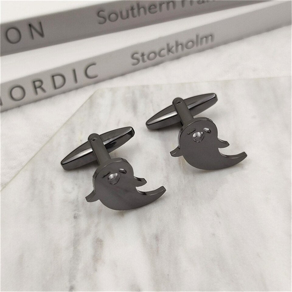 Ghost Cufflinks - 4 / Black