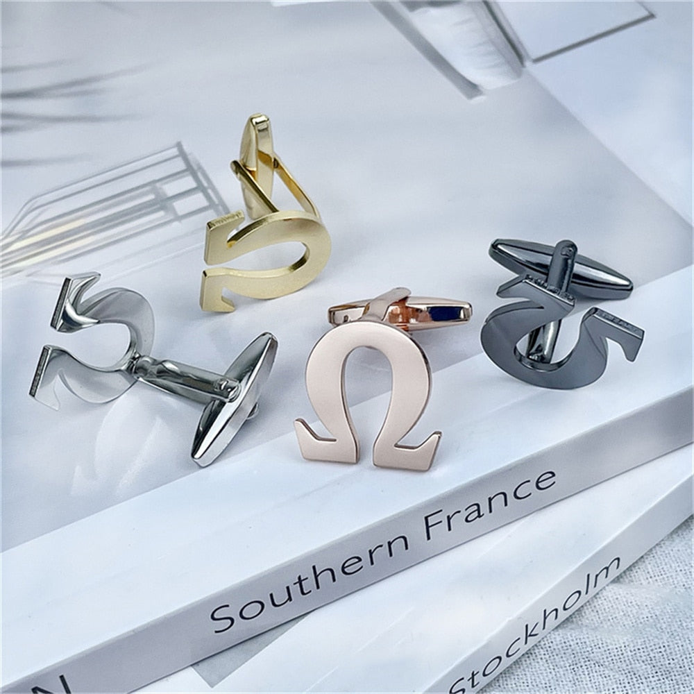 Greek Letters Cufflinks