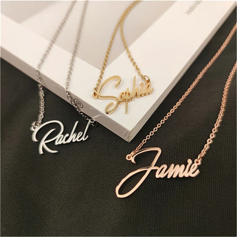 Personalized Custom Name Necklace - Necklace