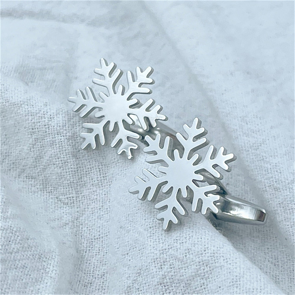 Snowflake Cufflinks