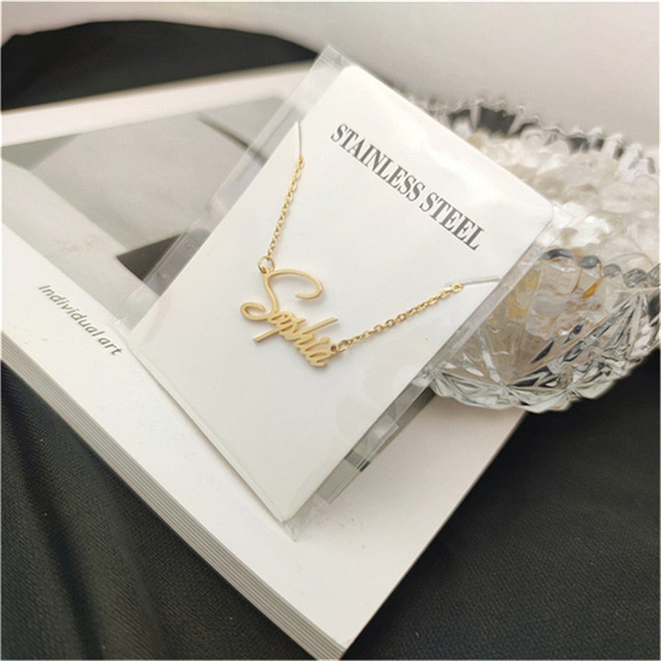Personalized Custom Necklaces with Gift Box